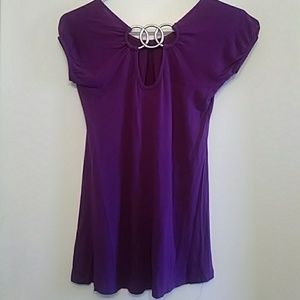 Purple blouse